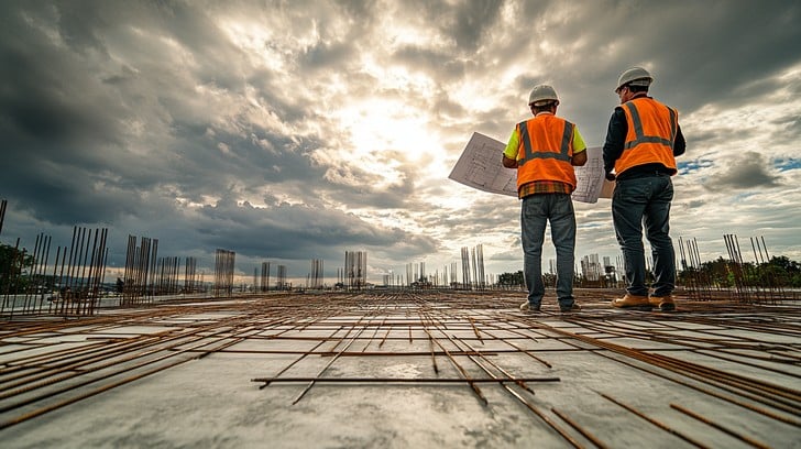 construction site planning stockcake Taahhüt TUNCER ELEKTRİK MÜHENDİSLİK